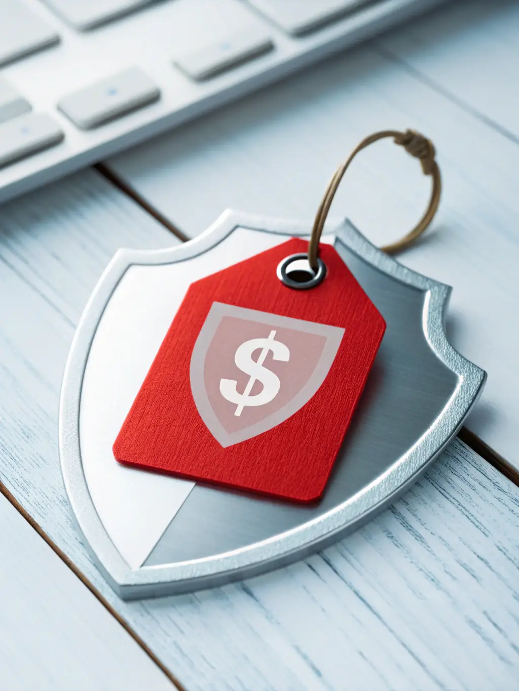 An icon representing a predictable and stable security budget, illustrating how managed security services offer cost-effective security operations.