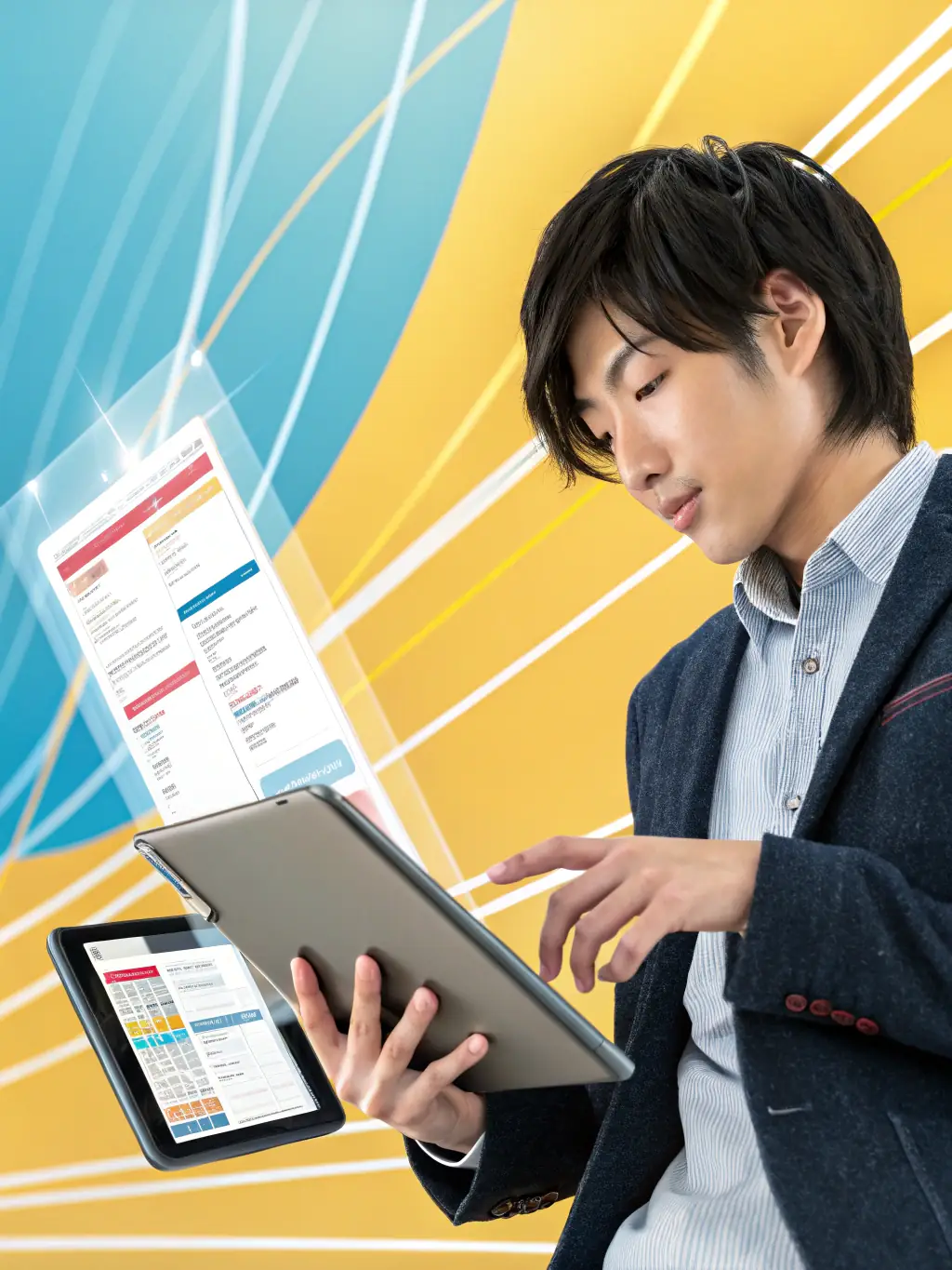 An illustration of a multi-factor authentication (MFA) process, showing a user logging in with a password and a verification code sent to their mobile device, emphasizing secure access controls.